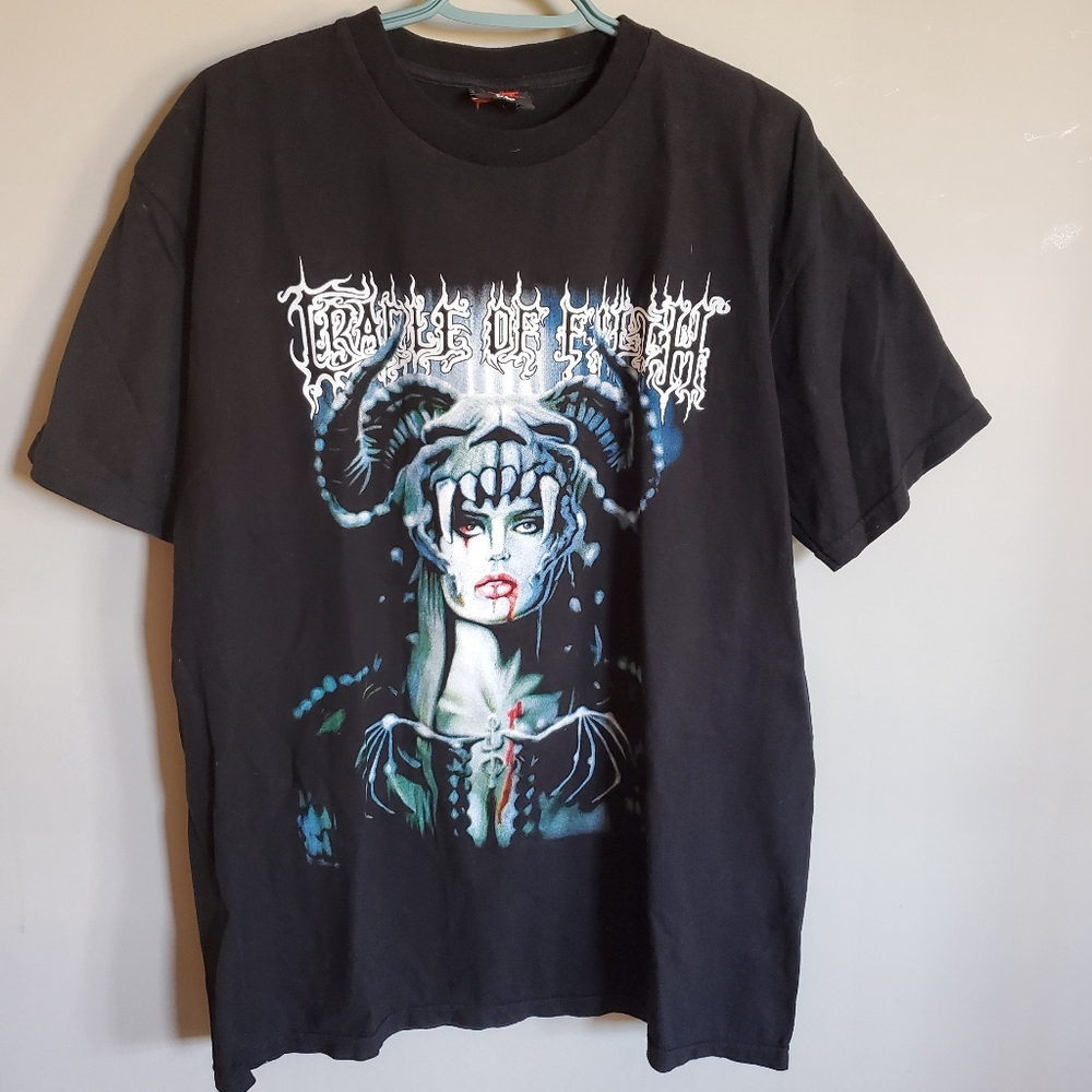 Cradle of Filth T-shirts artwork Luis Royo Fog's Kiss, vintage, NWOT, rare AF